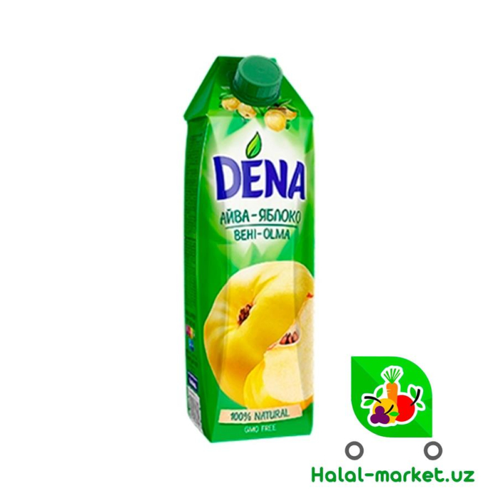 Сок DENA Айва,Яблоко 1л