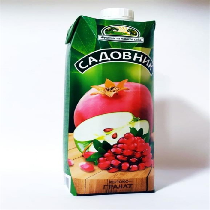 Сок САДОВНИК Гранат-Яблоко 1Л