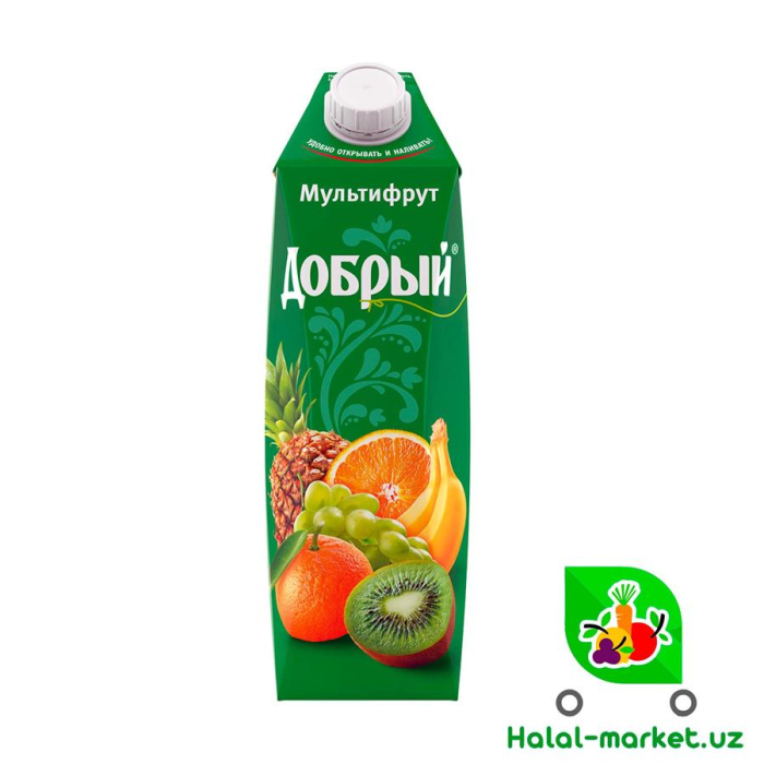 Сок ДОБРЫЙ Мультифрукт 1л