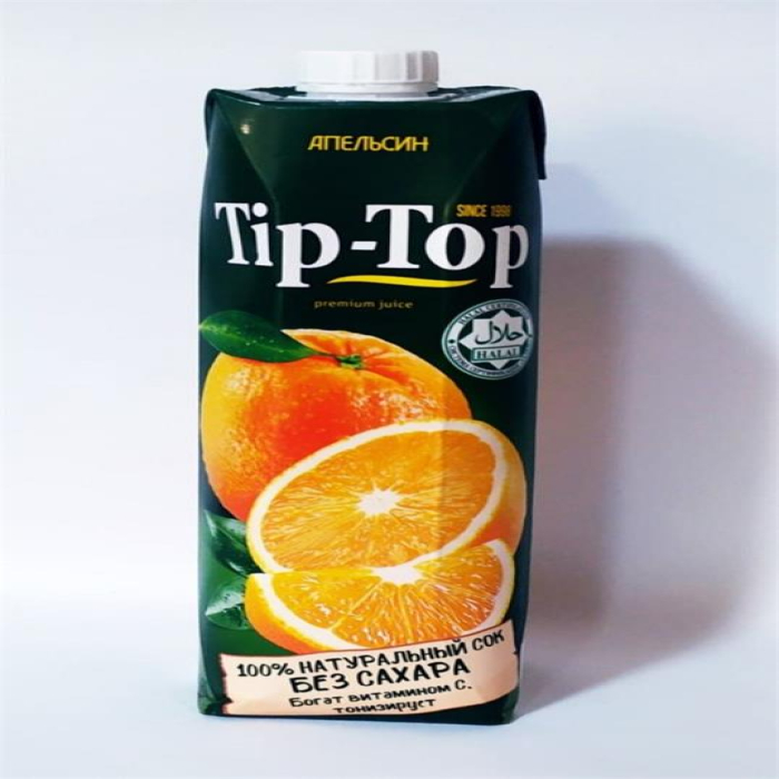 Сок TIP-TOP Апельсин 1л