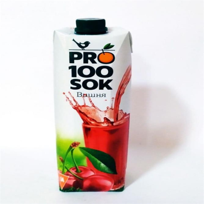 Сок PRO100SOK Вишня 1л