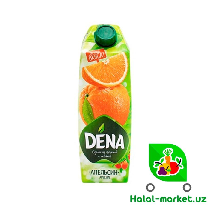 Сок DENA Апельсин 1л