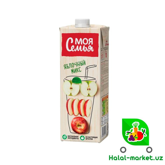 Сок Моя Семья Яблоко 0,95л