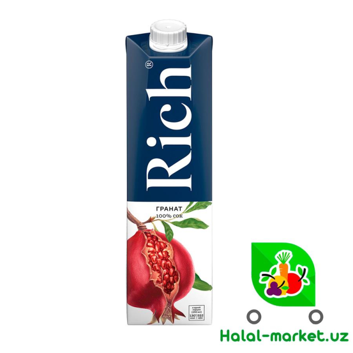 Сок RICH Гранатовый 1л