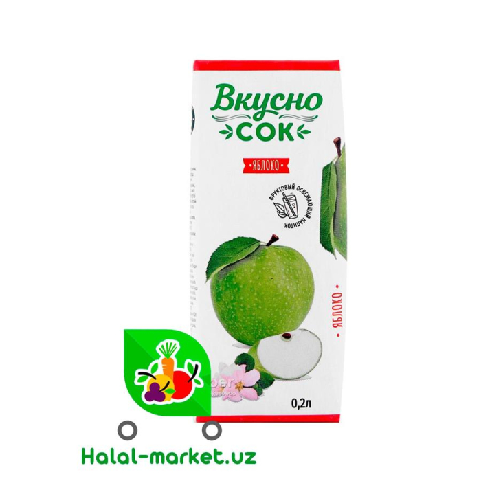 Сок " Вкусносок " Яблочный 1л