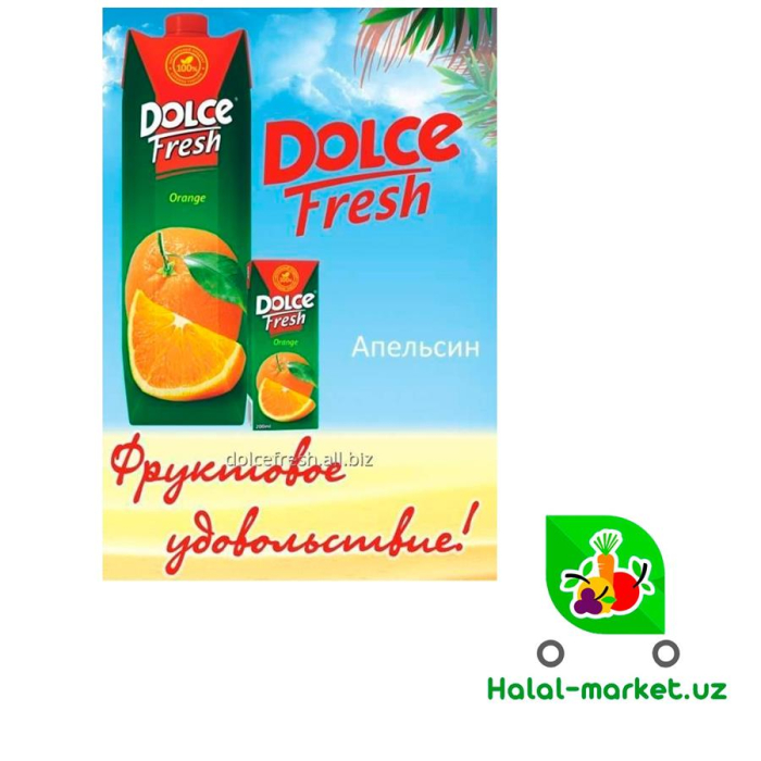 Сок DOLCE FRESH Апельсиновый 1л