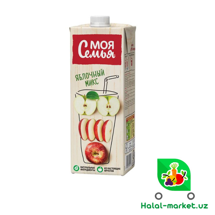 Сок Моя Семья Яблочный микс 0,95л