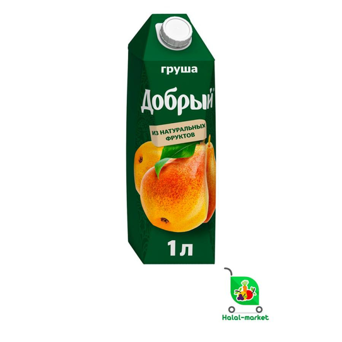 Сок ДОБРЫЙ Груша 1л