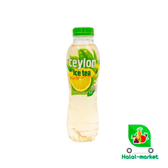 Холодный зеленый чай CEYLON Лимон 0,5мл