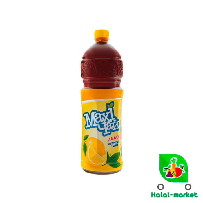 Холодный чай черный MAXI лимон 1,2л