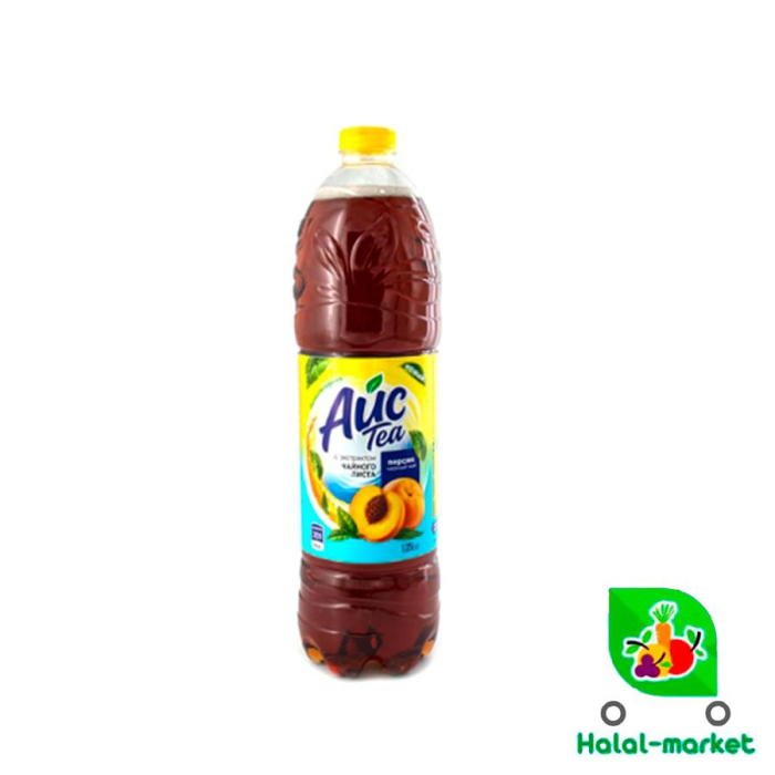 Холодный чай черный SMILE Персик 1,25л