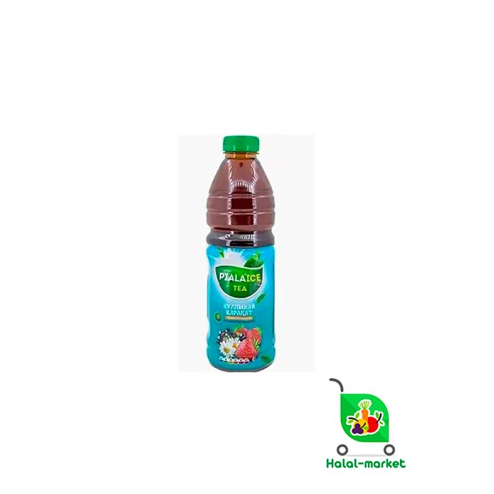 Холодный черный чай PIALA ICE TEA Клубника1л