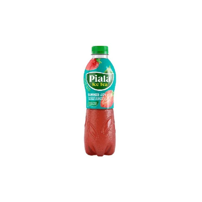 Холодный черный чай PIALA ICE TEA Клубника 0.5л