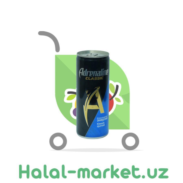Энергетик ADRENALIN RUSH UZB 250мл