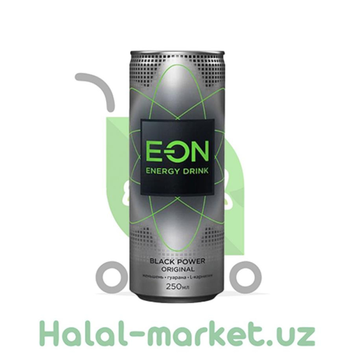 Энергетик E-ON Black power 250мл