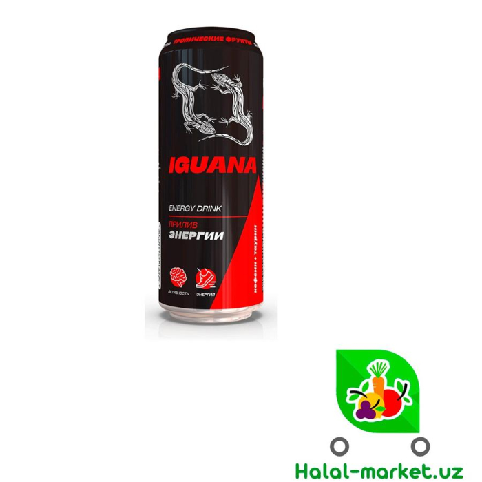 Энергетик IGUANA Тропические Фрукты 0,5мл