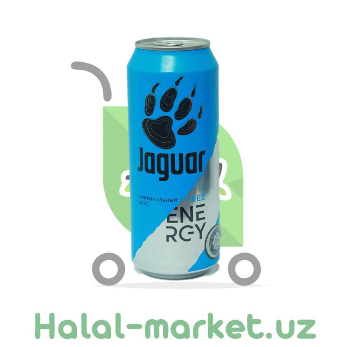 Энергетик JAGUAR Free 0,5л