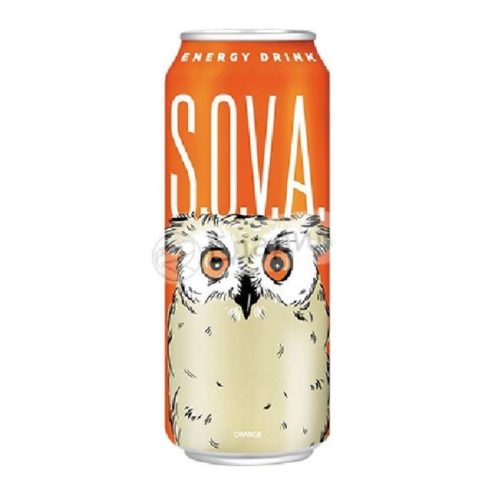 Энергетик S.O.V.А Апельсин 0,45мл