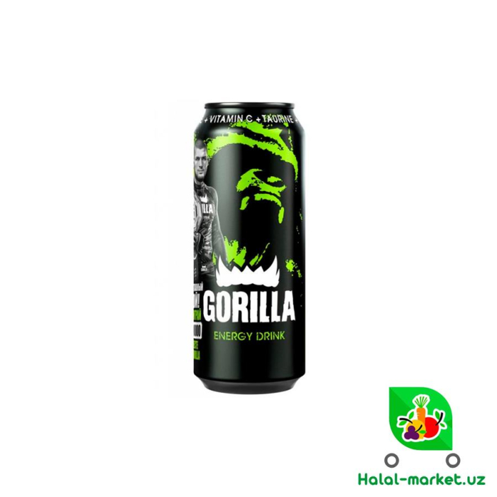 Энергетик GORILLA ENERGY GREEN DRINK 0.45мл