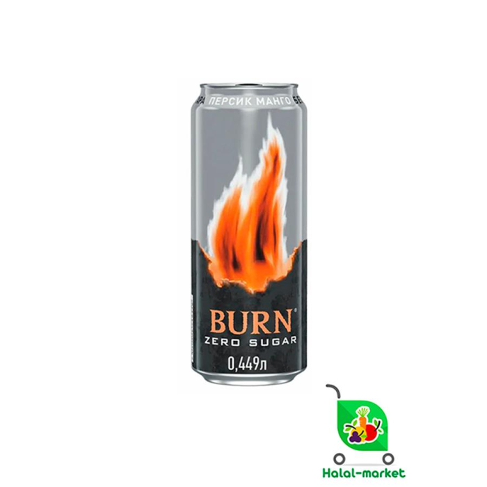 ЭНЕРГЕТИК BURN ПЕРСИК МАНГО 0,449мл