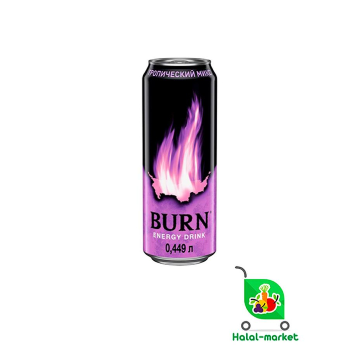 ЭНЕРГЕТИК BURN ТРОПИЧЕСКИЙ МИКС 0,449мл