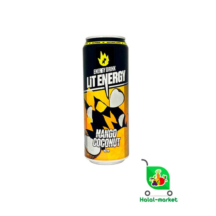 Энергетик LIT ENERGY Mango,Cocount 0.45мл
