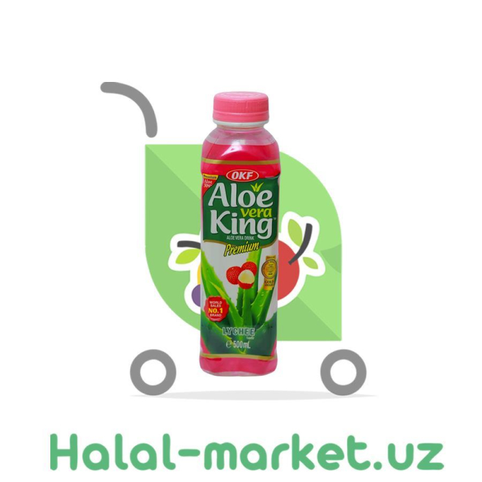 Напиток OKF ALOE VERA KING Личи 500мл