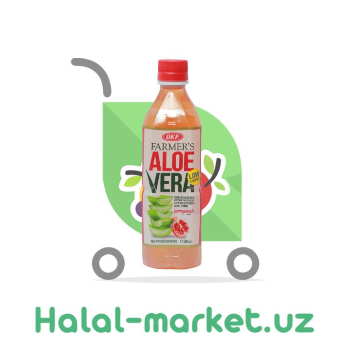 Напиток OKF ALOE VERA Гранат 500мл