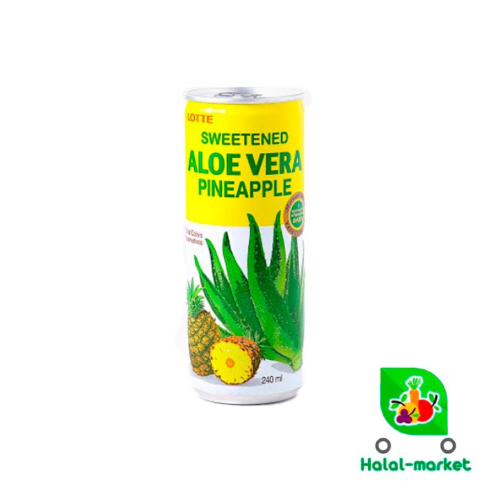 Напиток ALOE VERA ж/б Ананас 240гр