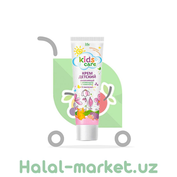Крем детский IRIS KIDS CARE с Ромашкой и Лавандой 100мл