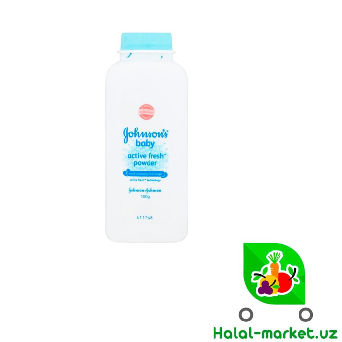 Присыка JOHNSONS BABY active fresh 100гр