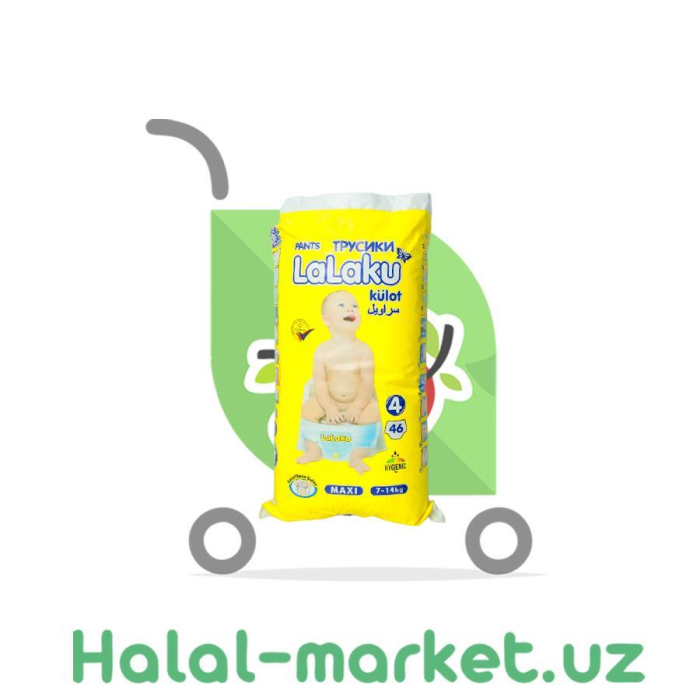 Подгузники LALAKU 4 (46шт)