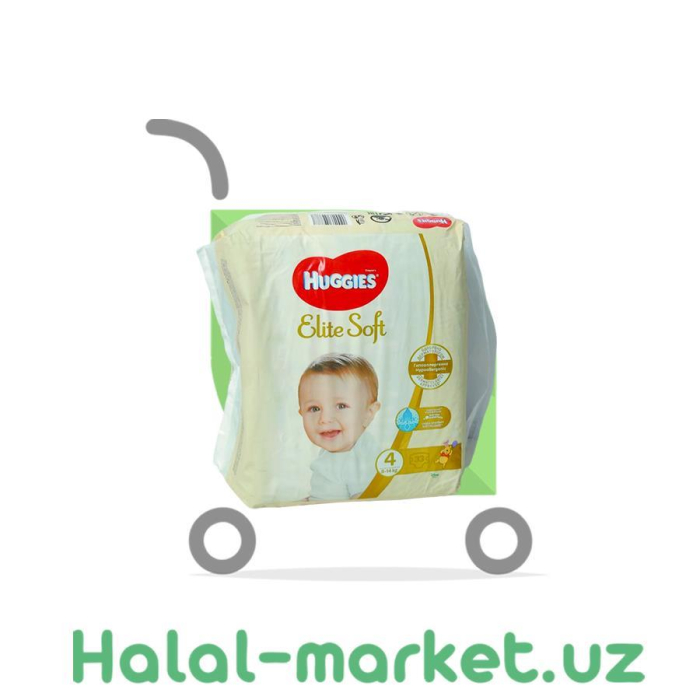 Подгузники HUGGIES ELITE SOFT (4) 33шт