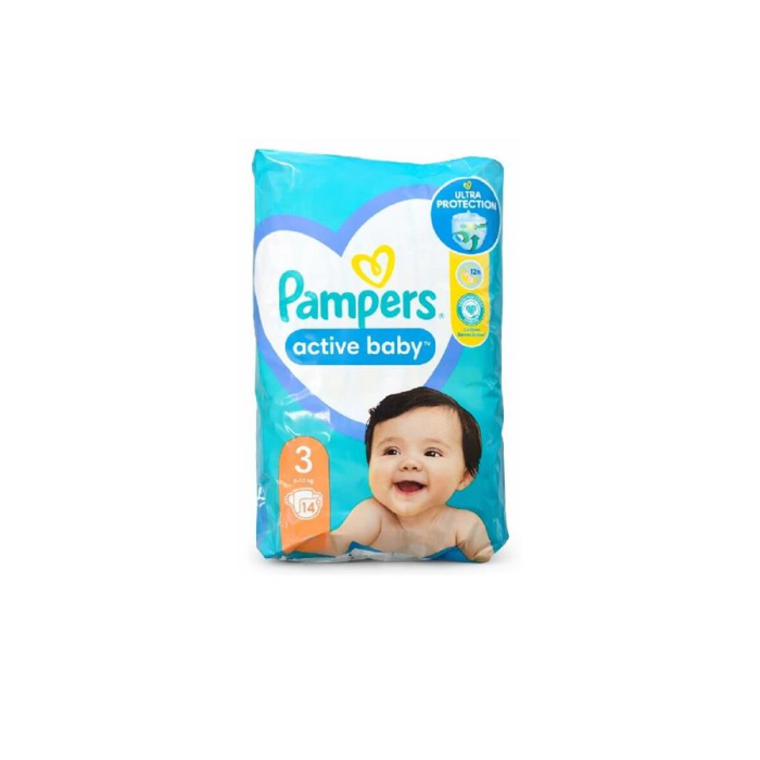 Подгузники Pampers 3 (14шт)