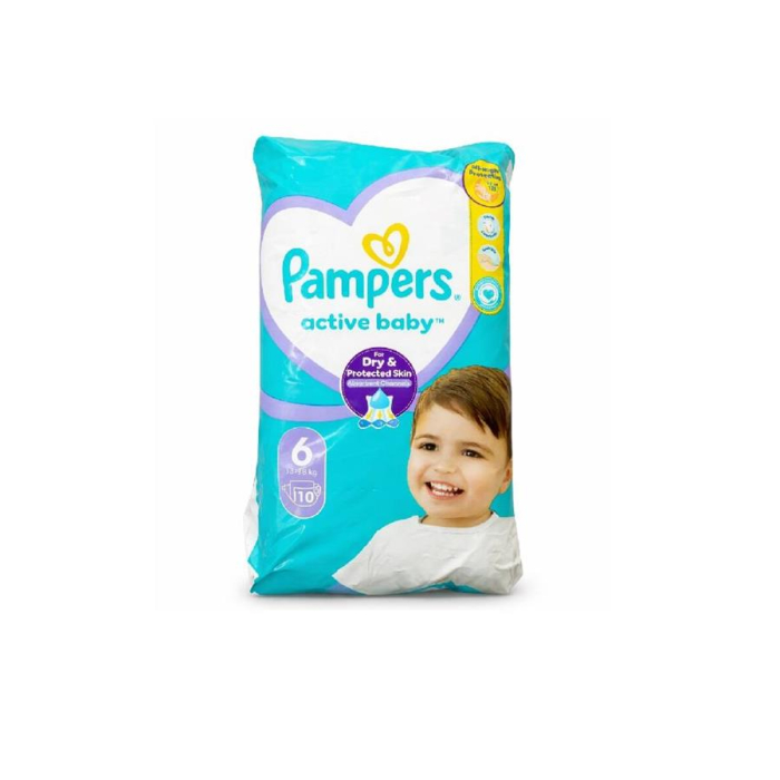 Подгузники Pampers 6 (10шт)