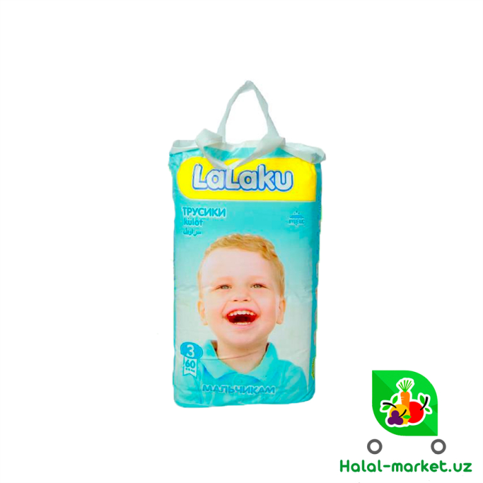 Трусики LALAKU 3 BOY (48шт)