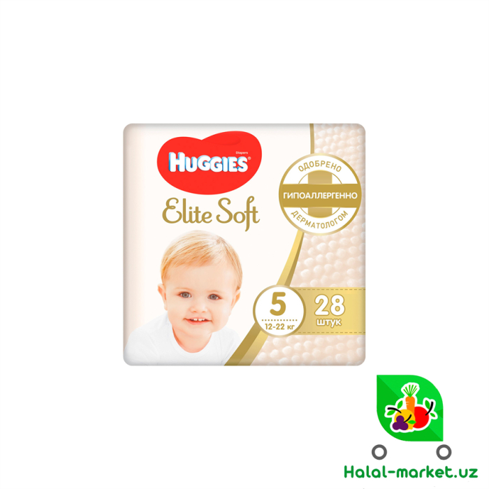 Подгузники HUGGIES ELITE SOFT (5) 28шт