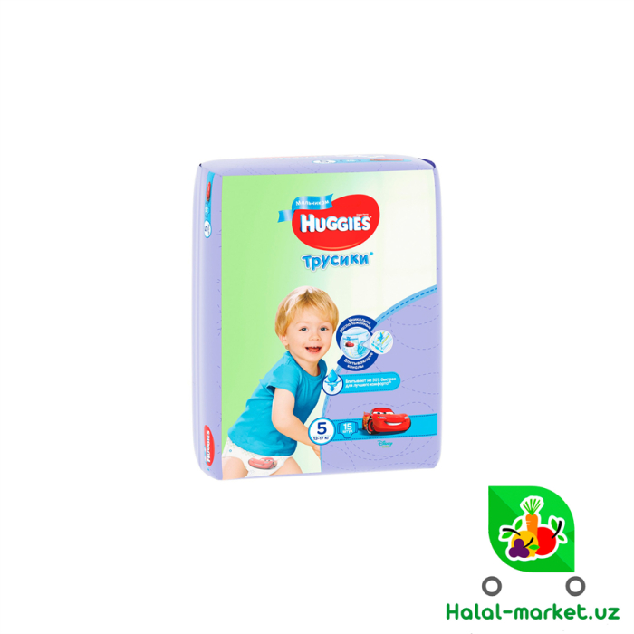 Подгузники HUGGIES PANTS (5) 15шт
