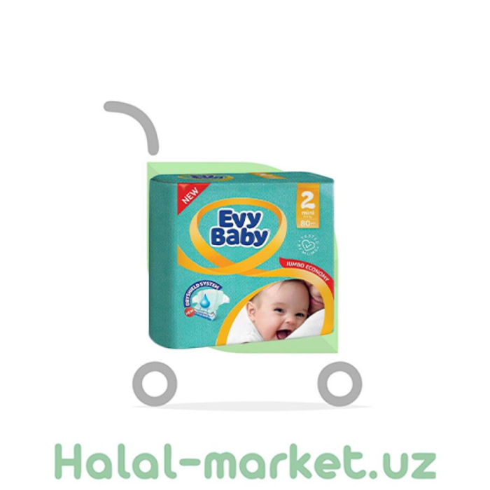 Подгузники EVY BABY 3в1 5 (46шт)