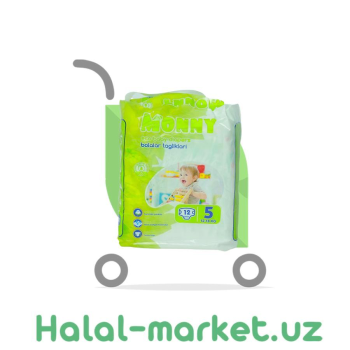 Подгузники MONNY 5 (48шт)