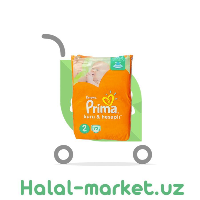 Подгузники Prima 2 (72)шт