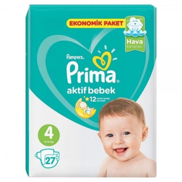 Подгузники PRIMA MINI (4) 27шт