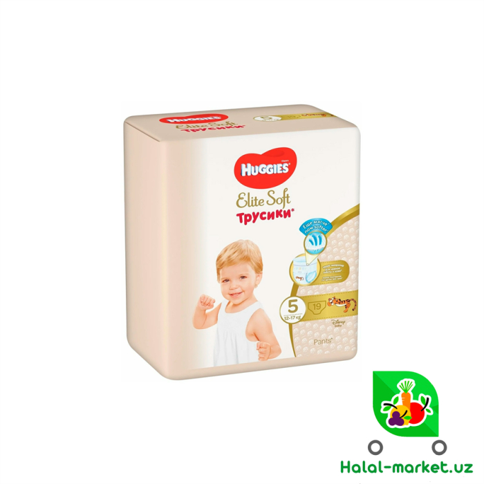 Подгузники HUGGIES ELITE SOFT PANTS (5) 19шт