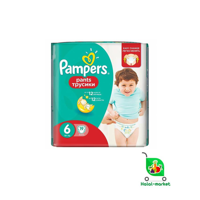Подгузники Pampers Трусики 6 19шт