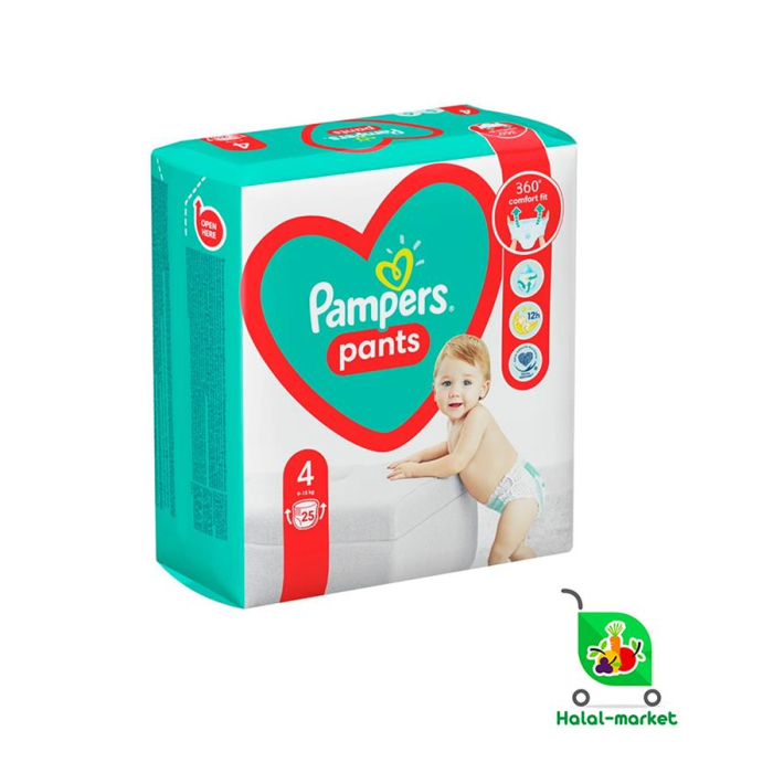 Подгузники Pampers Трусики 4 25шт