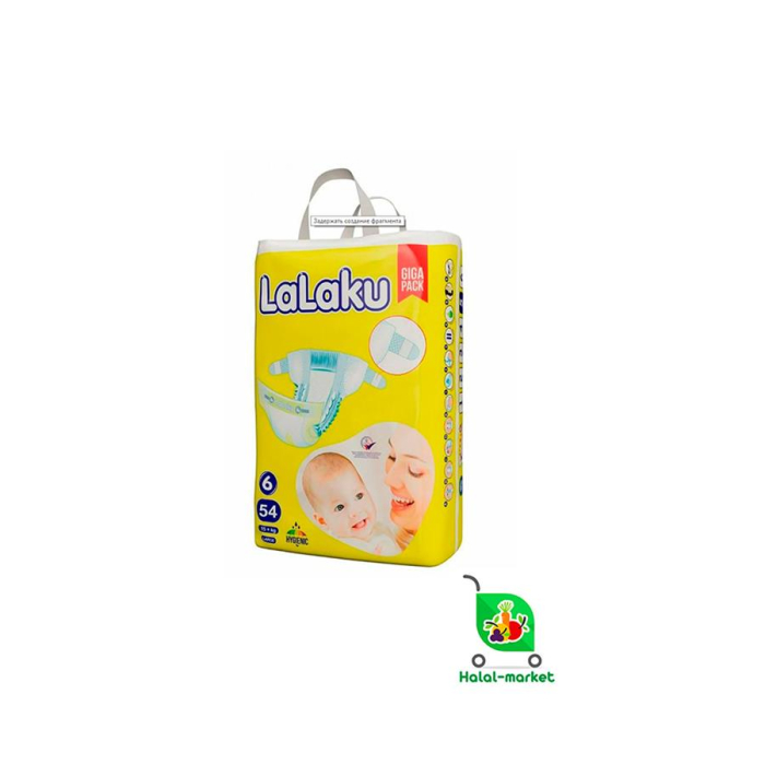 Подгузники LALAKU 6 (64/68шт)