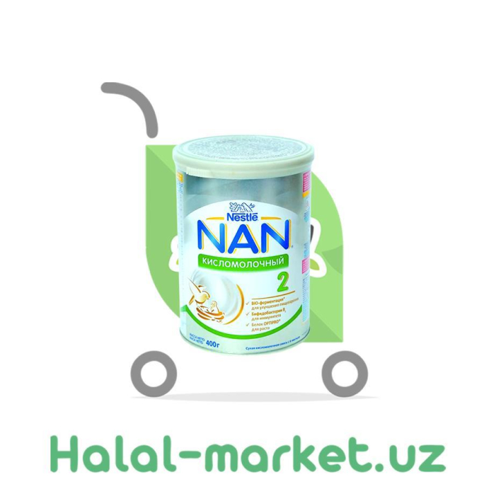 Смесь NAN 2 Кисломолочный 400гр