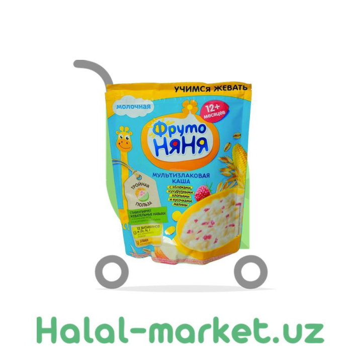 Каша ФРУТО НЯНЯ Мультизлаковая 200гр
