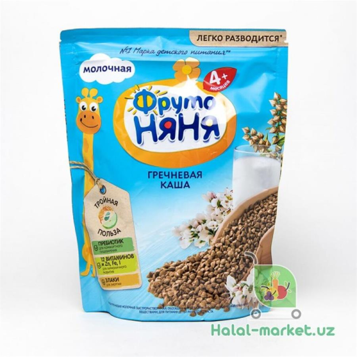 Каша ФРУТО НЯНЯ Гречневая 200гр