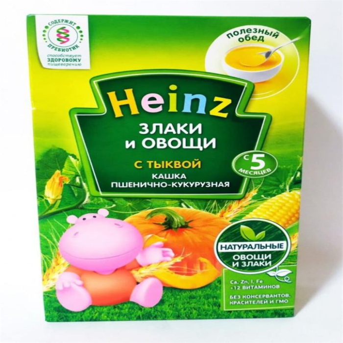 Каша HEINZ Пшеничная с тыквой 200ГР